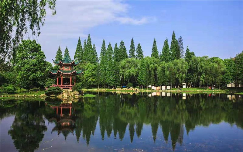 湖南农业大学校园风景图片